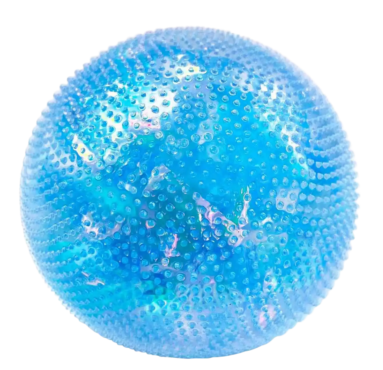 Polka Dot Glitter Ball-Blue
