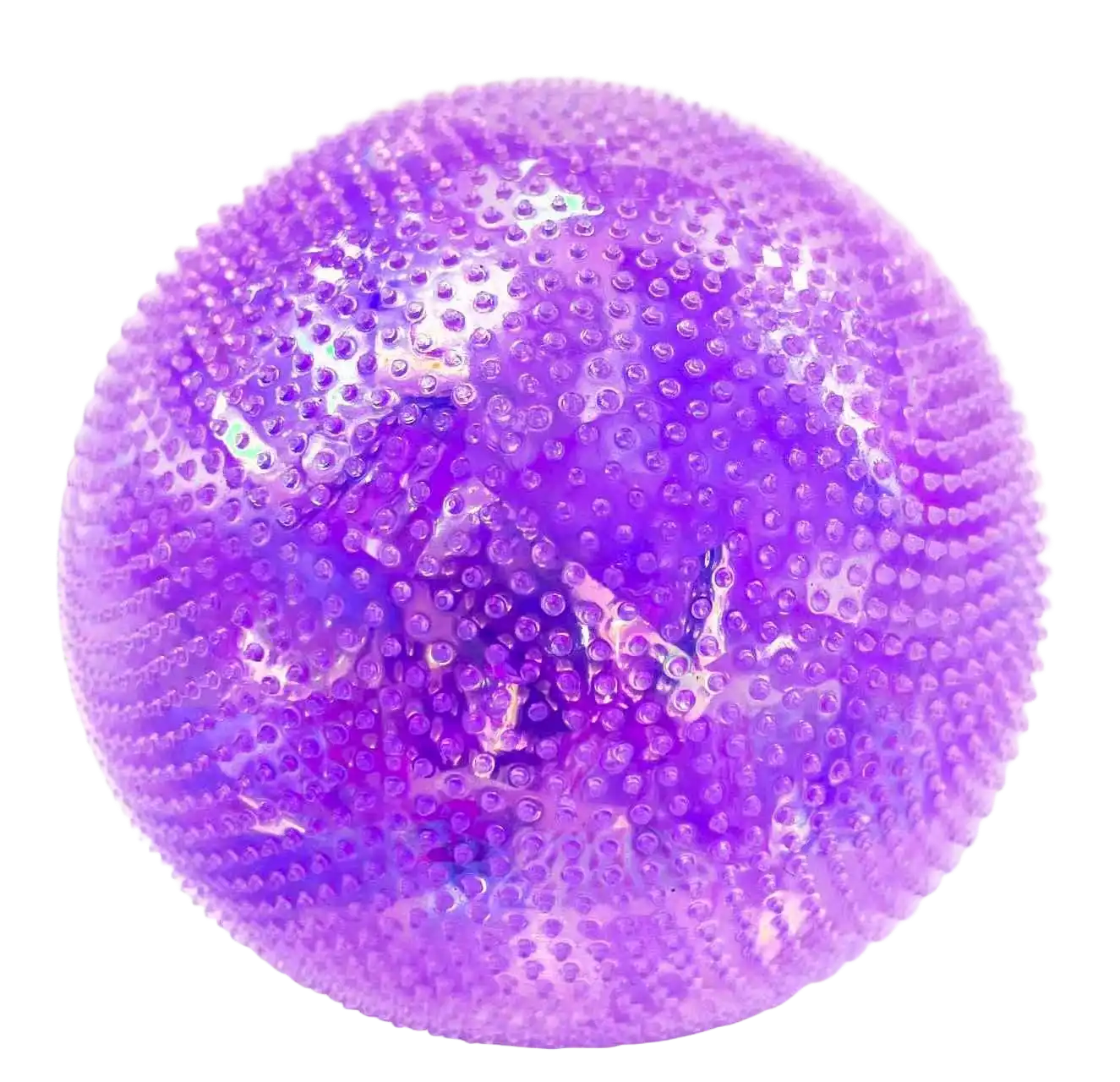 Polka Dot Glitter Ball-Purple