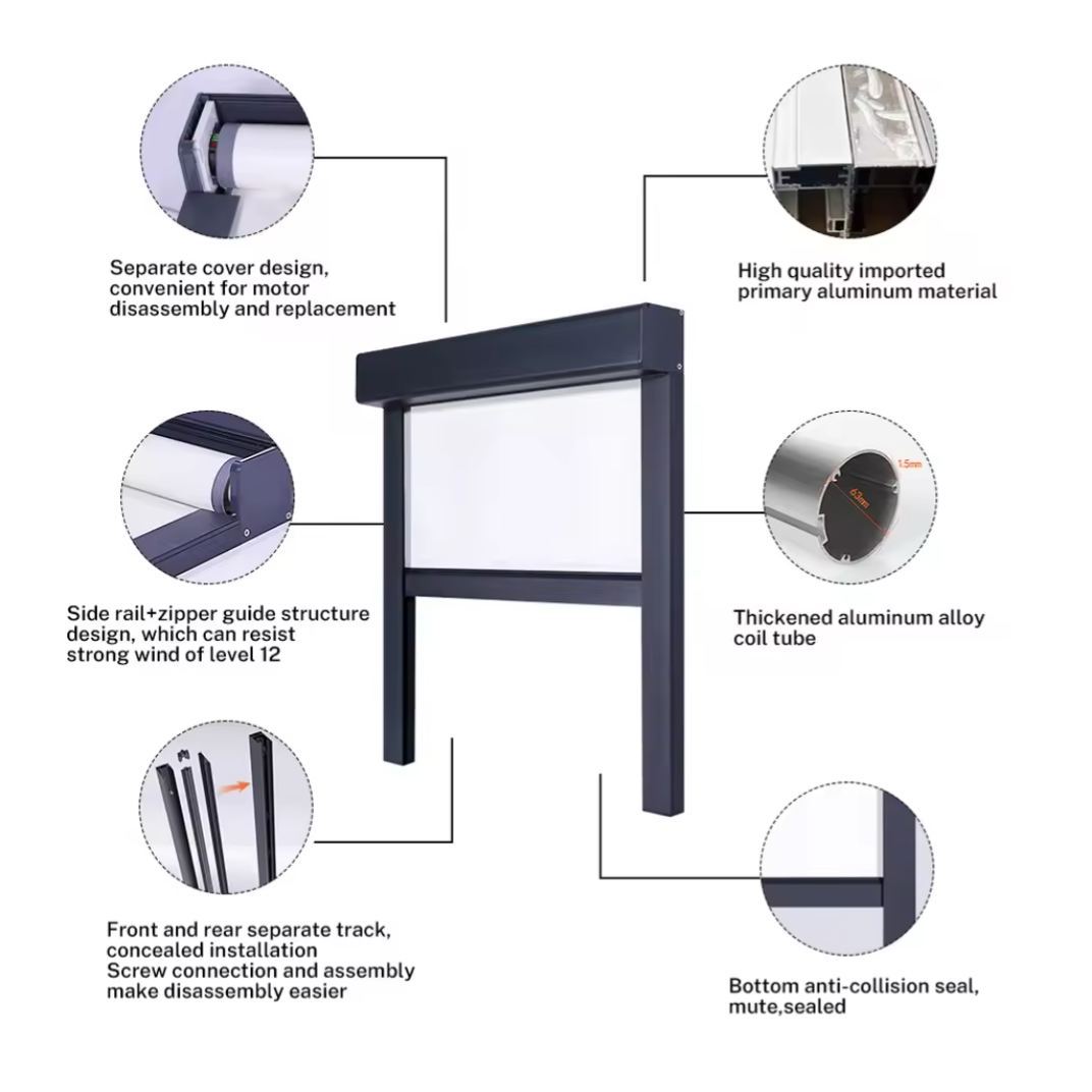 Fire-Retardant Roller Blinds