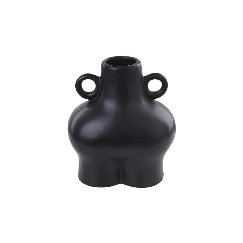 Vase décoratif en céramique pour intérieur - 15 x 15 x 20-artdevivrevase