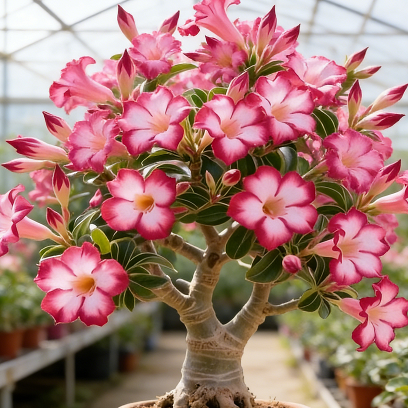 🌹 Semená púštnej ruže kvitnúcej po celý rok