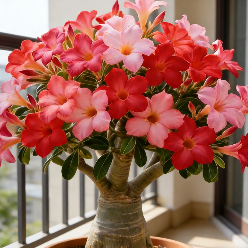 🌹 Semená púštnej ruže kvitnúcej po celý rok