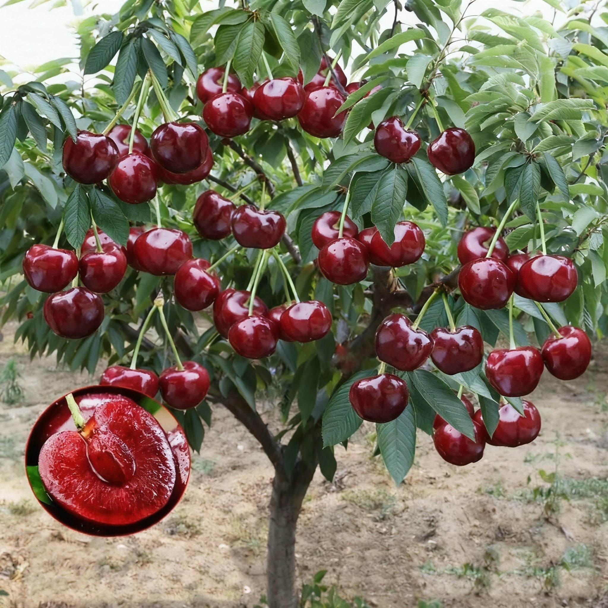 🌟 Obrovské sladké čerešňové semienka – pestujte obrovské, šťavnaté čerešne doma! 🍒✨