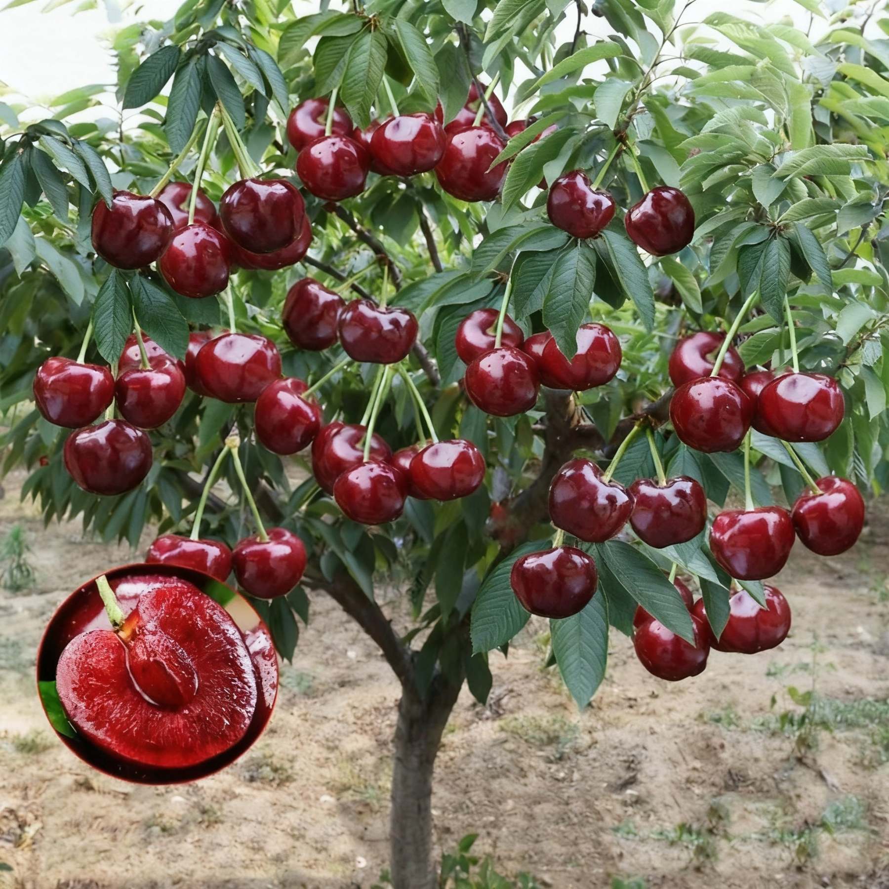 🌟 Obrovské sladké čerešňové semienka – pestujte obrovské, šťavnaté čerešne doma! 🍒✨
