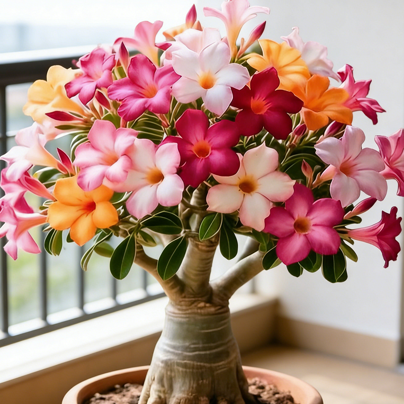 🌹 Semená púštnej ruže kvitnúcej po celý rok