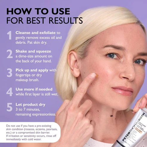 Instant Firming Temporary Face Tightener Easy-Wear Formula