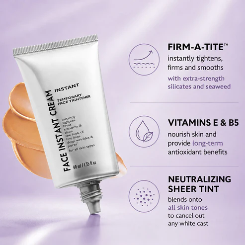 Instant Firming Temporary Face Tightener Easy-Wear Formula