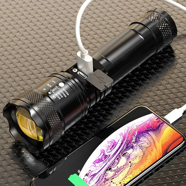 ⏳Time-Limited Special⏰Super Strong Light Zoomable Flashlight