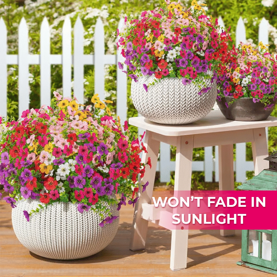 🎉 Hot Sale 50% OFF🎉Realistic UV-Resistant Outdoor Flowers – Zero Maintenance