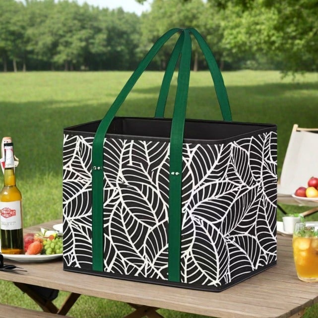 Thickened reusable shopping bag (foldable, sturdy, waterproof) 🛒✨