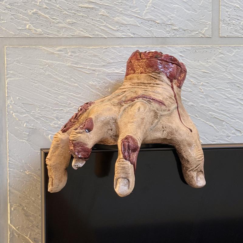 Self-walking and Sounding Spooky Hands Halloween Wednesday Addams Family Thing Hand Props