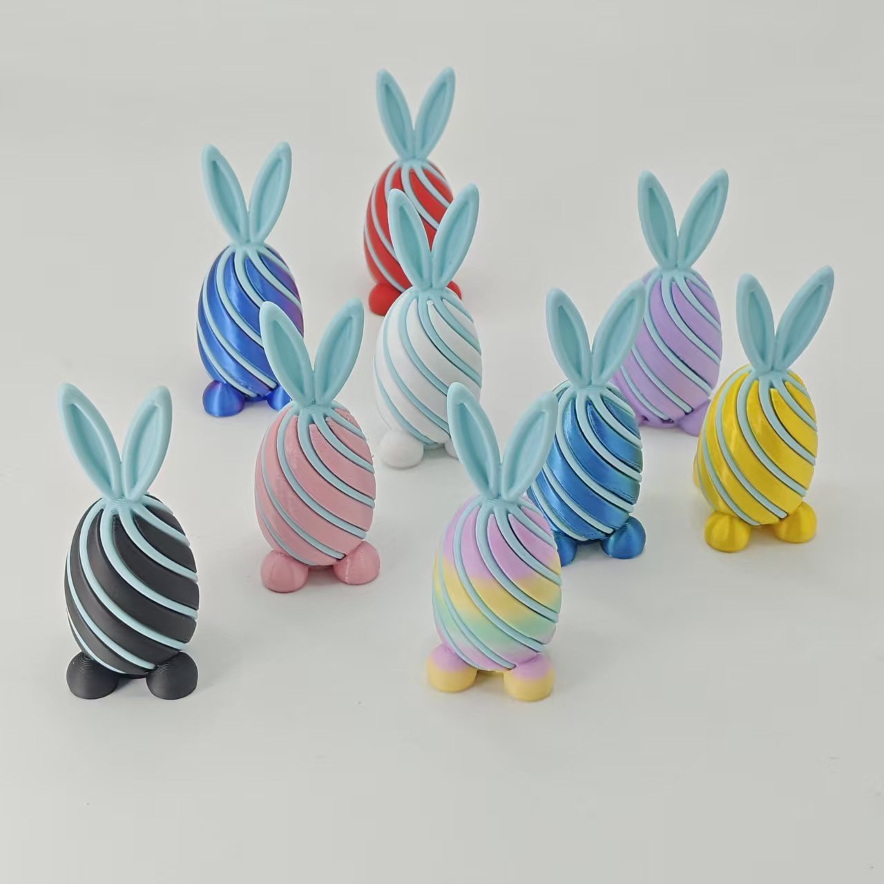 🐇3D-Printed Twisted Rabbit Egg