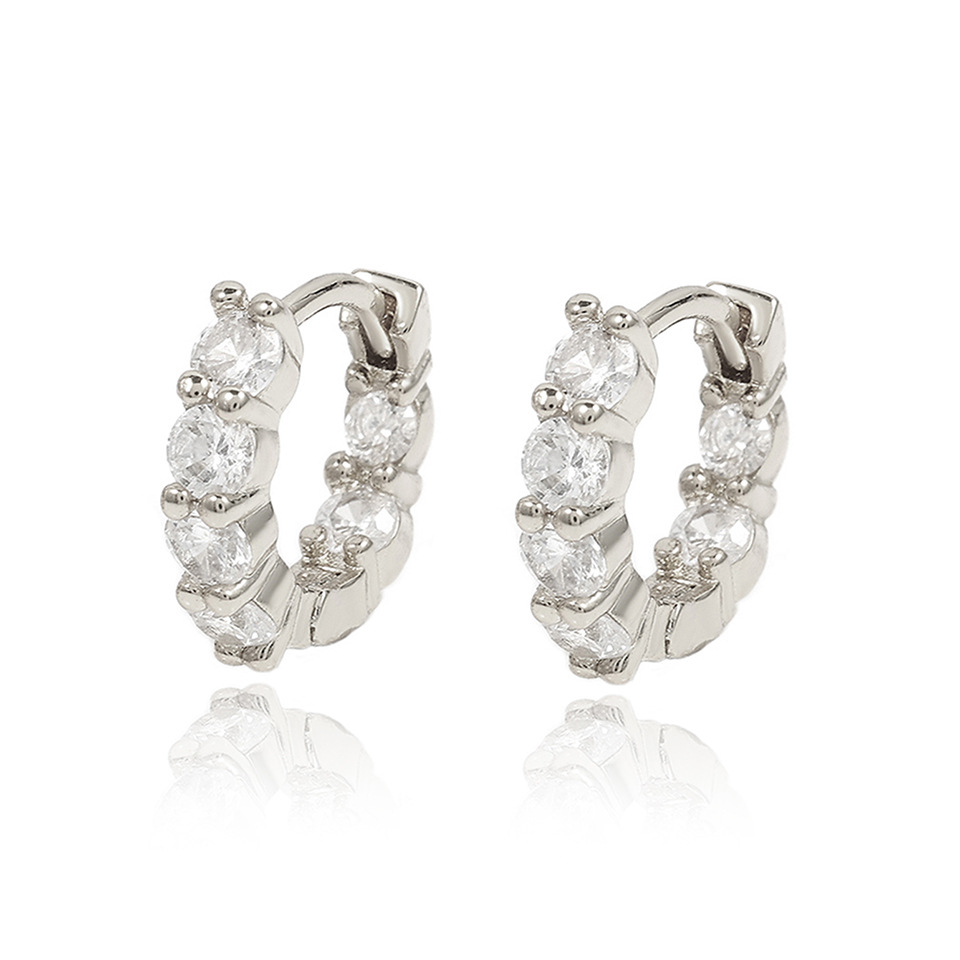 🔥Mother's Day Sale 50% OFF🔥Moissanite Hoop Earrings🎁