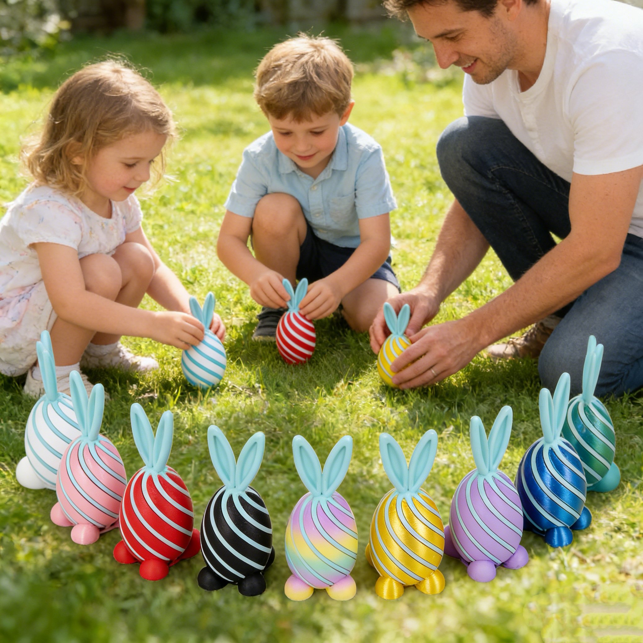 🐇3D-Printed Twisted Rabbit Egg