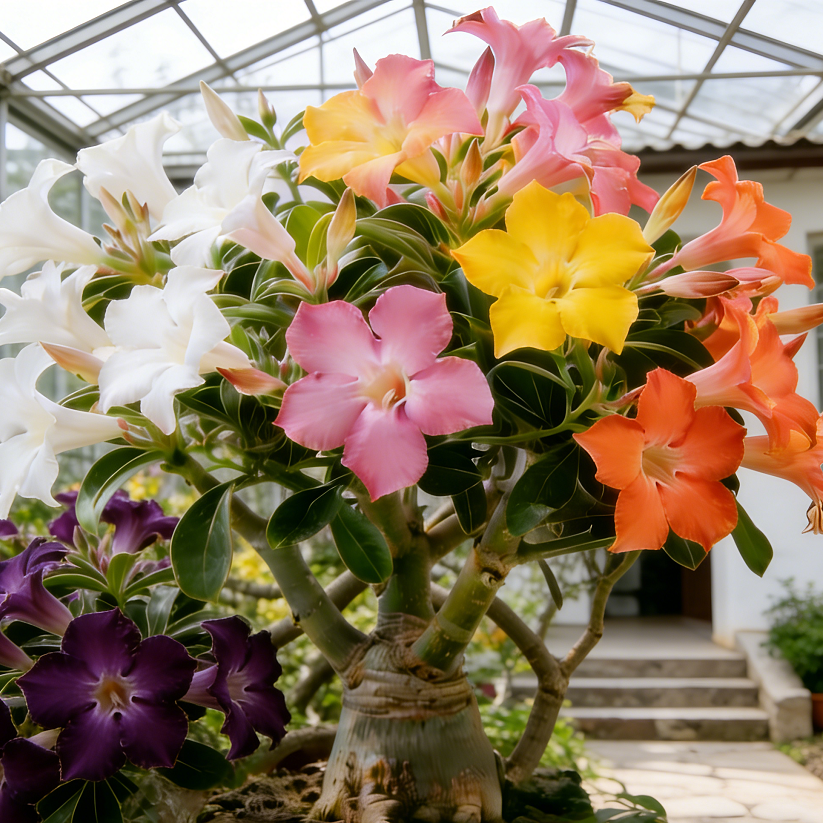 🌹 Semená púštnej ruže kvitnúcej po celý rok