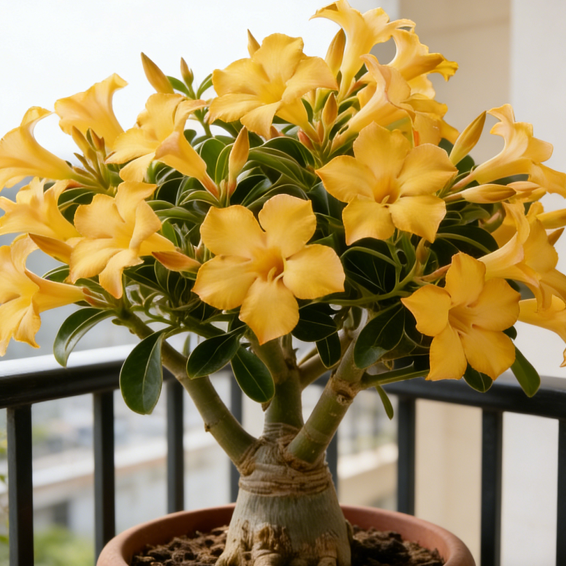 🌹 Semená púštnej ruže kvitnúcej po celý rok