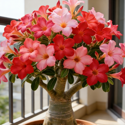 🌹 Semená púštnej ruže kvitnúcej po celý rok