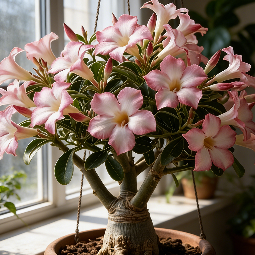 🌹 Semená púštnej ruže kvitnúcej po celý rok