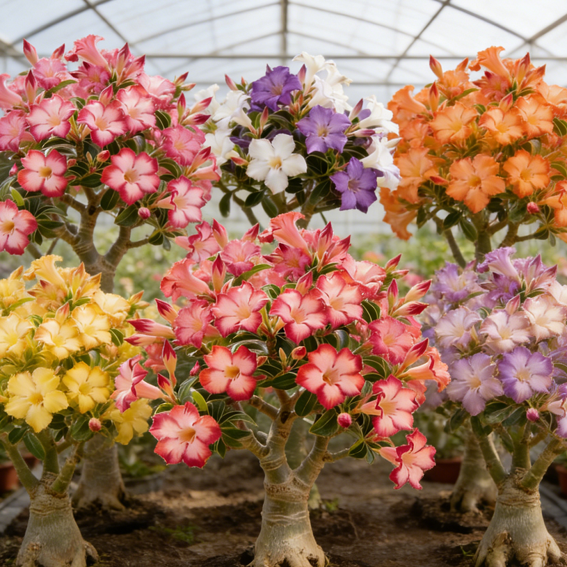 🌹 Semená púštnej ruže kvitnúcej po celý rok
