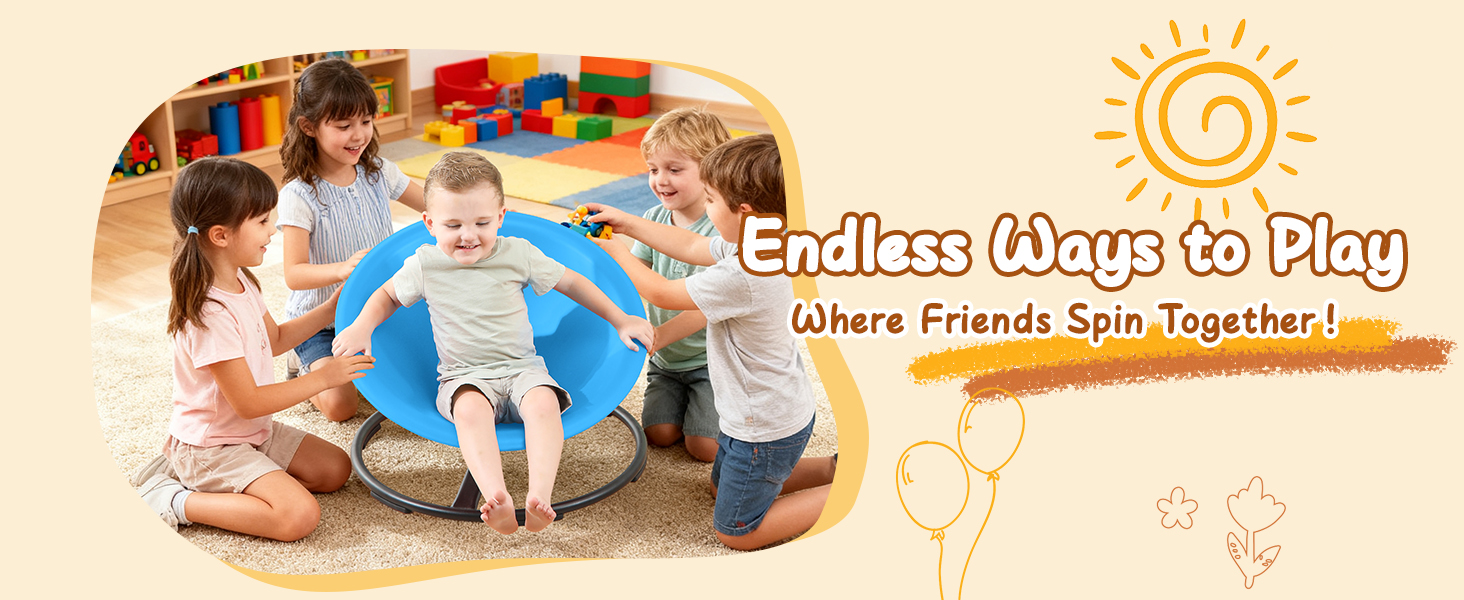 Where Friends Spin Together！