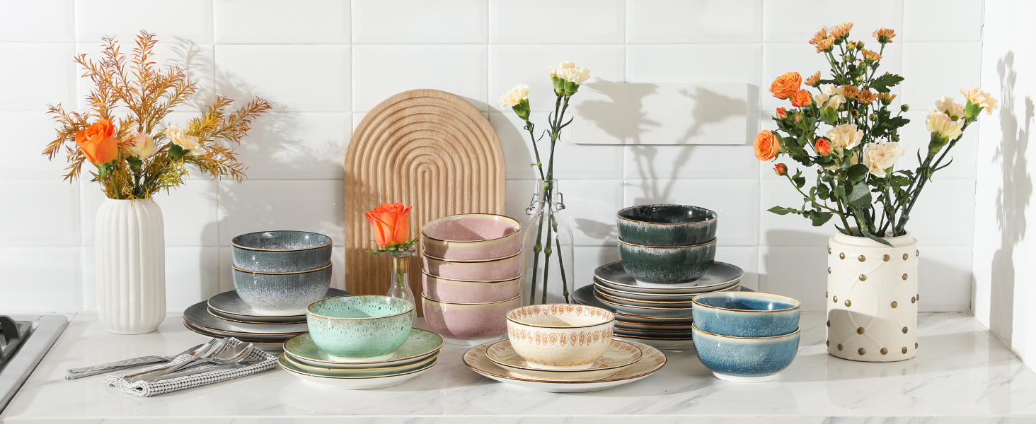 Sweejar porcelain dinnerware set