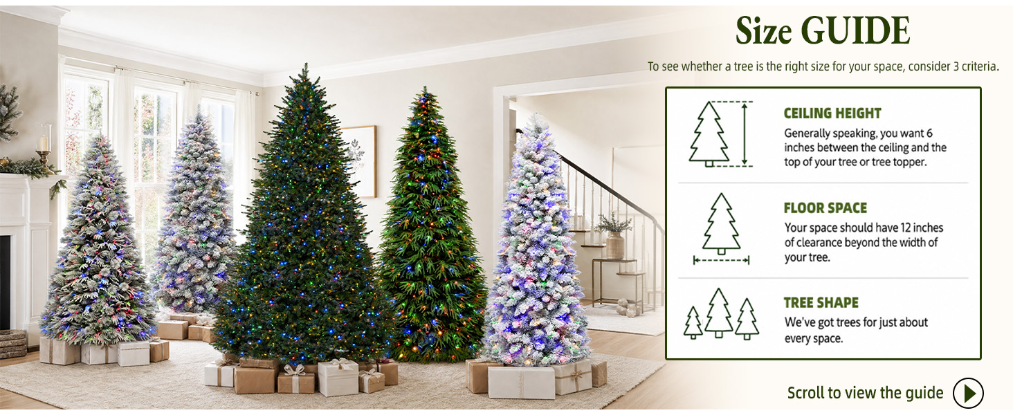 12ft Prelit Luxury Christmas Tree with Remote, Quick Connect