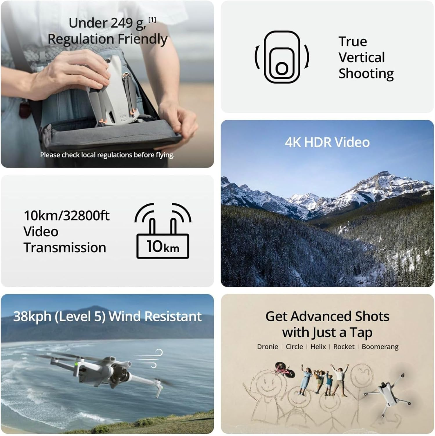 🎉Last Day 80% OFF⏰️Fly More Combo Plus with  RC , Drone with Camera, 1-Inch CMOS, 4K Drone for Beginners, Obstacle Sensing, ActiveTrack 360°, 225° Gimbal Rotation, Extended Battery Life