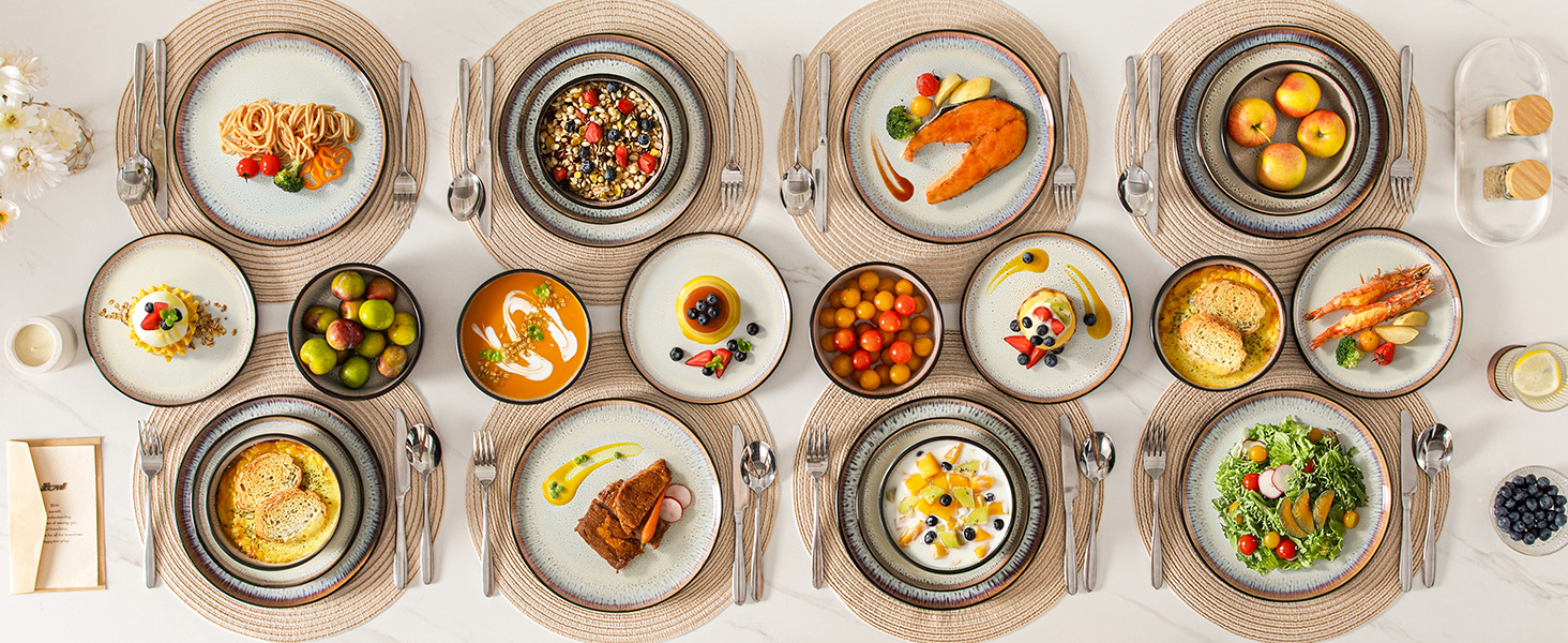 dinnerware sets for 6