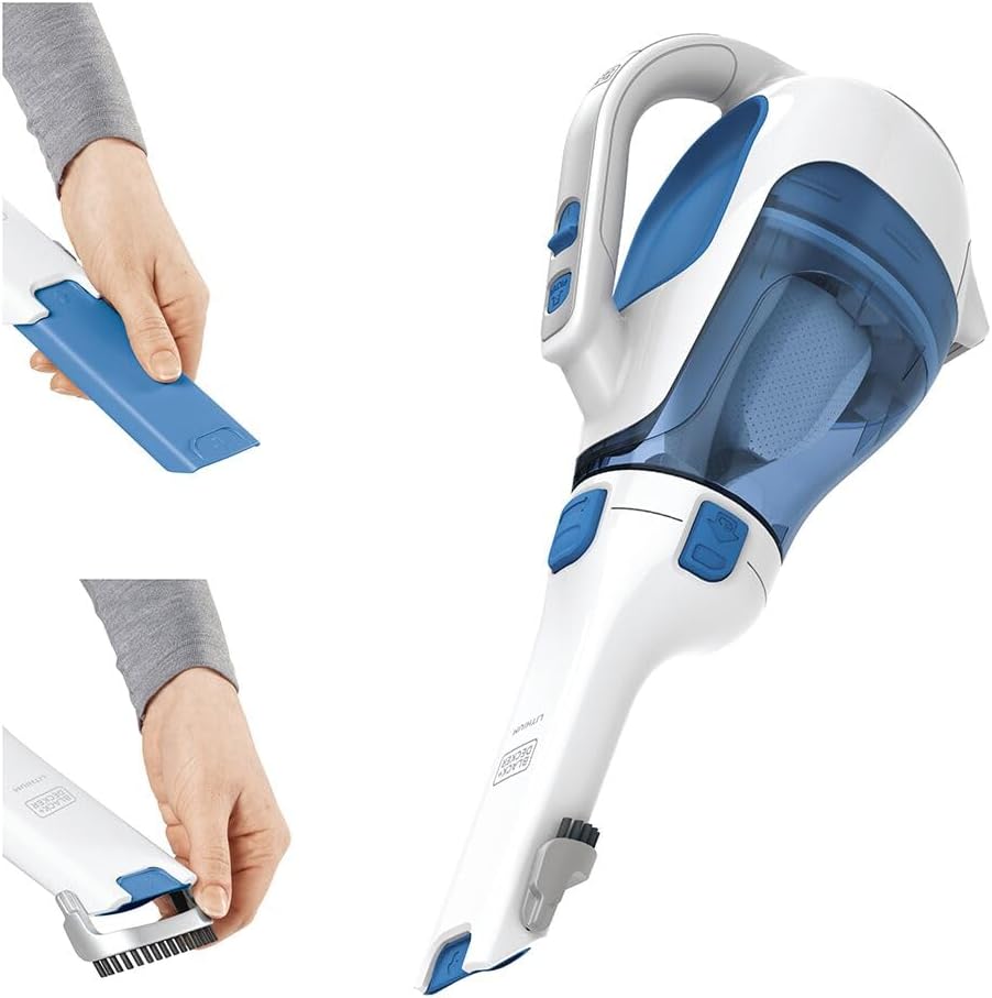 Handheld Vacuum, Cordless Car Vacuum Portable 12V, with Rotating and Extendable Nozzle (HHVI320JR02)