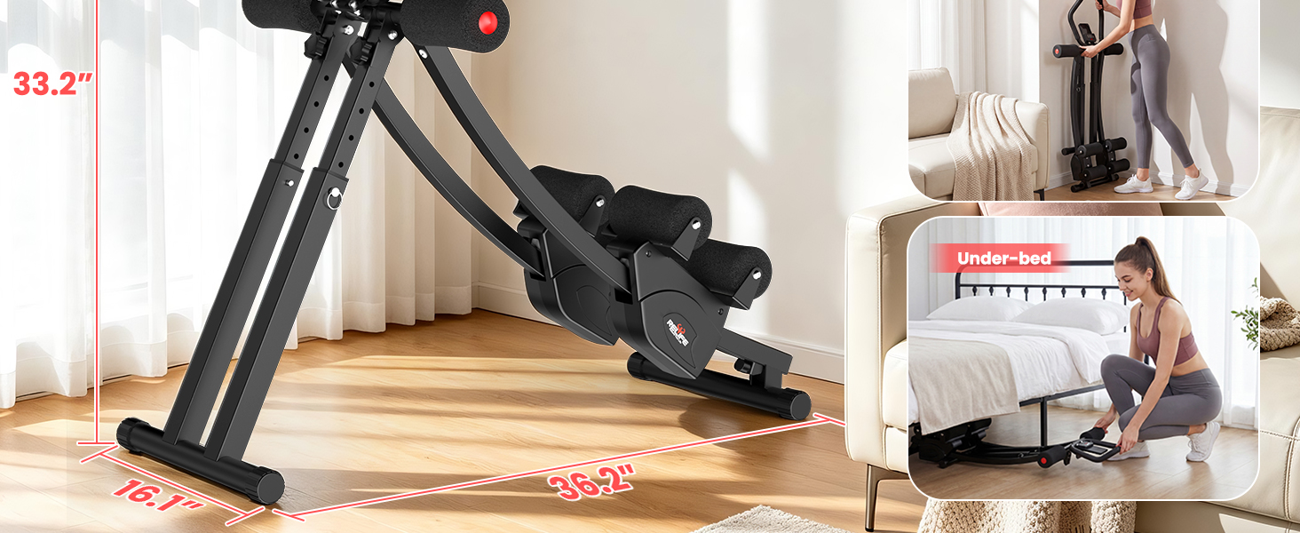Dual-track waist trainer