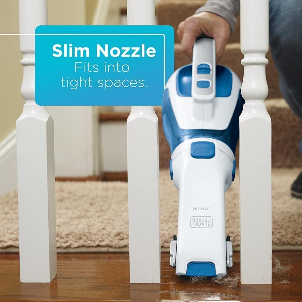 Handheld Vacuum, Cordless Car Vacuum Portable 12V, with Rotating and Extendable Nozzle (HHVI320JR02)