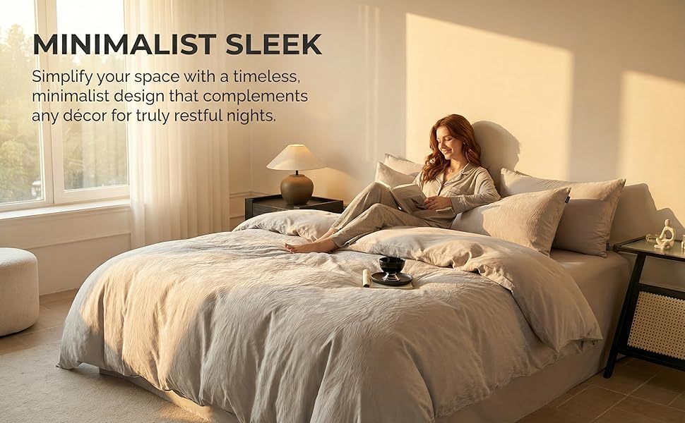 Pure Cotton Bedding Set, 4 Pieces