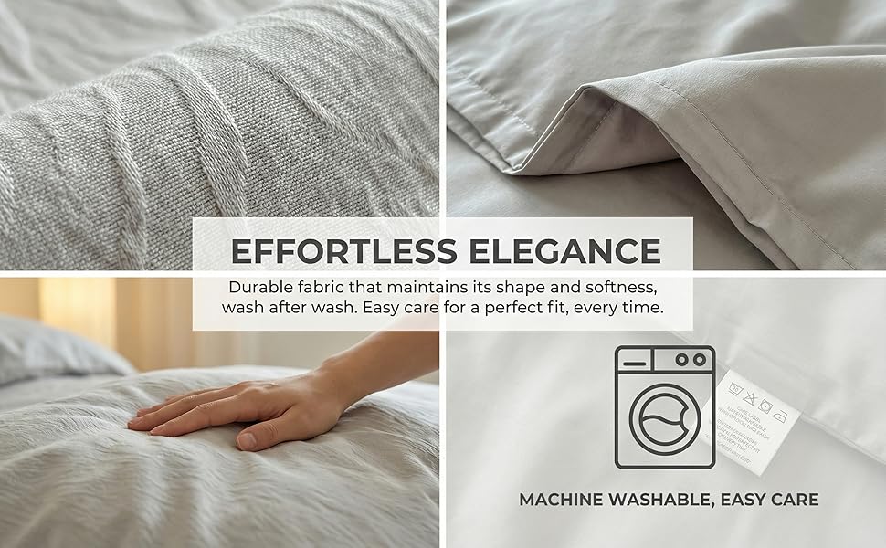Pure Cotton Bedding Set, 4 Pieces