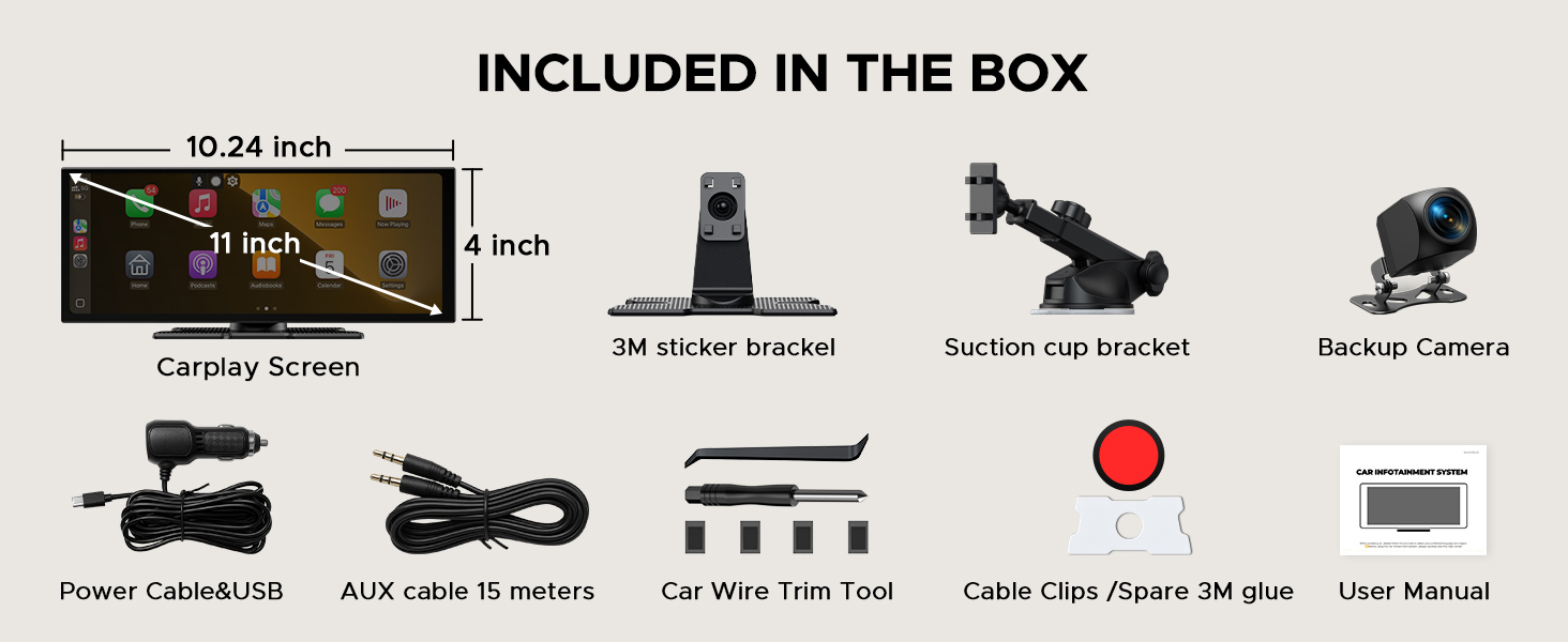 screen for car