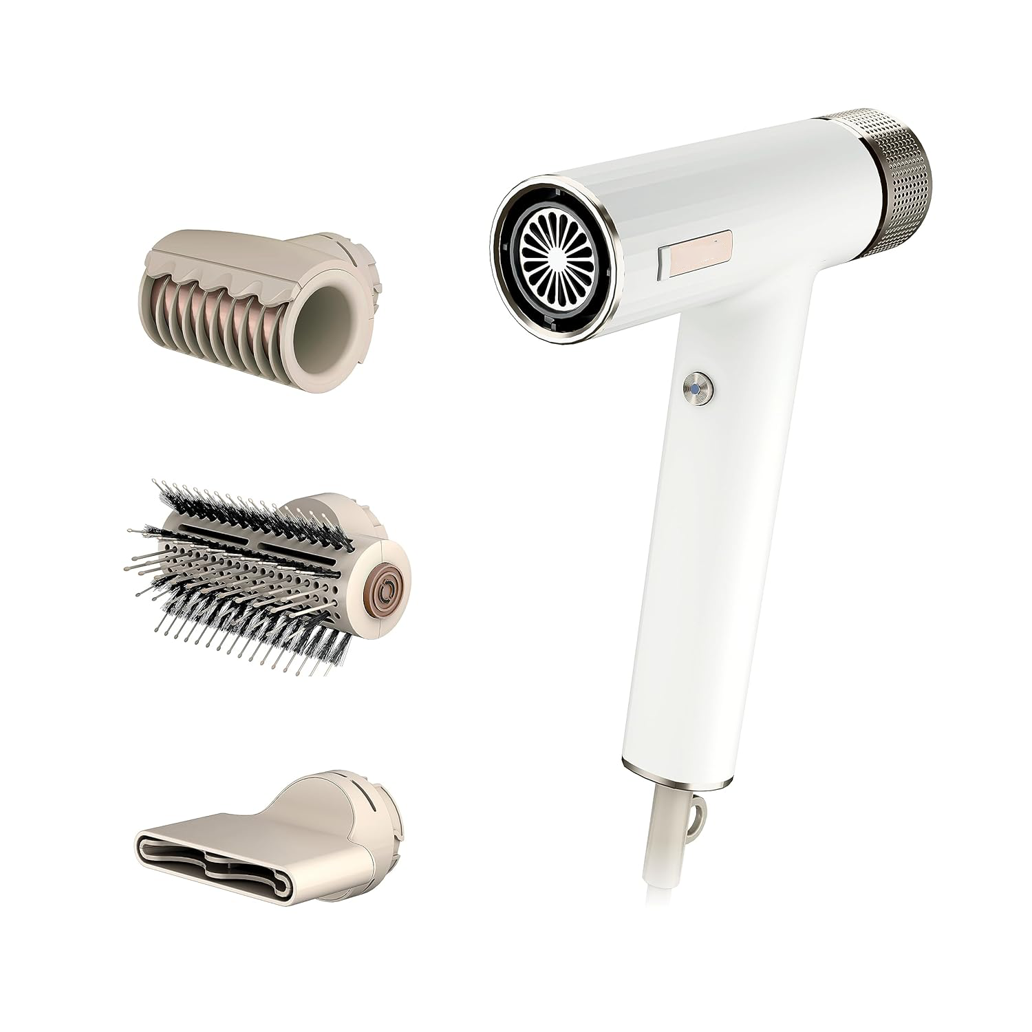Hair Dryer | SpeedStyle | No Heat Damage Hair Styling Tool | 3 Styling Tools Included | Portable & Powerful Blow Dryer | Best for Straight & Wavy Hair | Silk | HD331