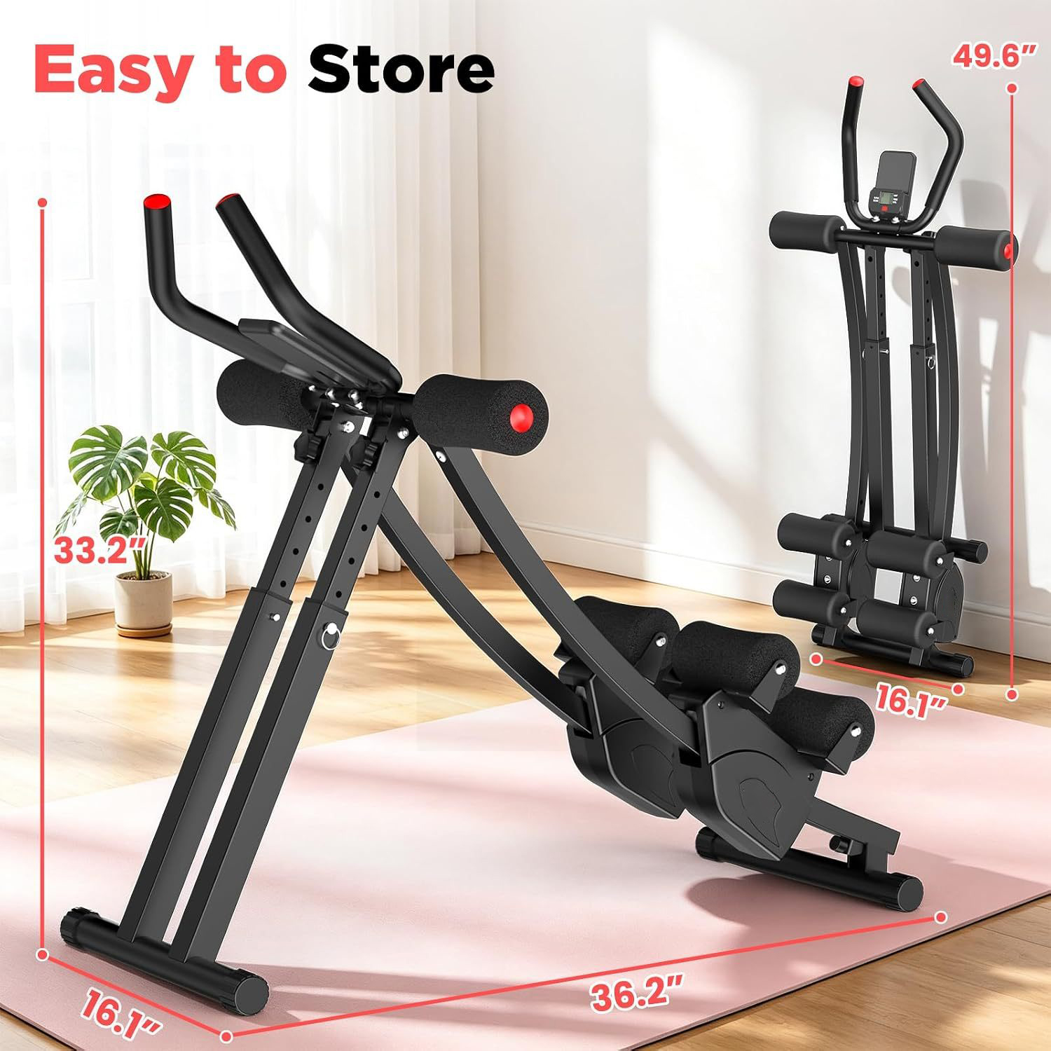 Dual Track Ab Machine, Exercise Equipment