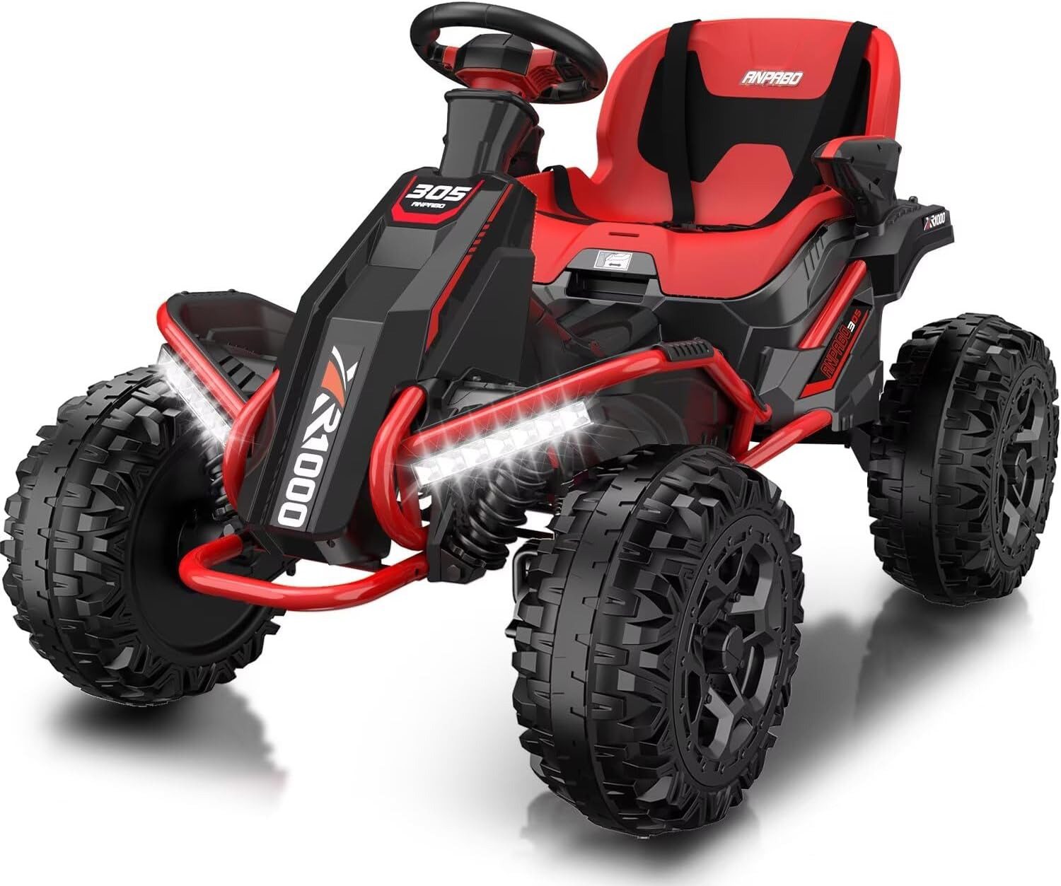 24V 4x4 Ride On Toys Adjustable Wide Seat