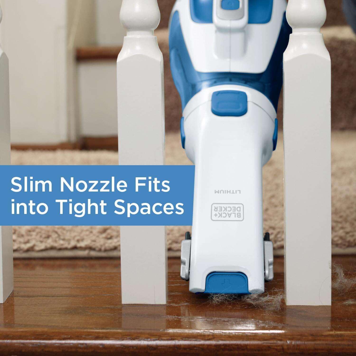 Handheld Vacuum, Cordless Car Vacuum Portable 12V, with Rotating and Extendable Nozzle (HHVI320JR02)