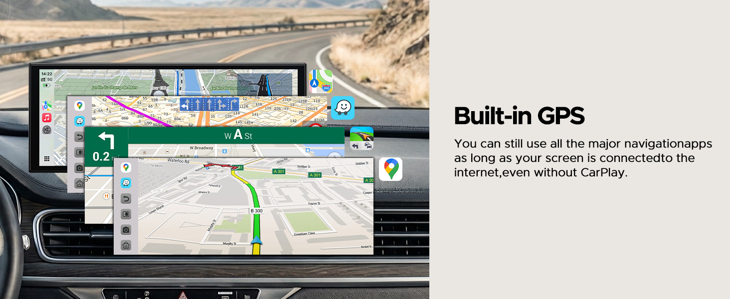 carplay screen for car