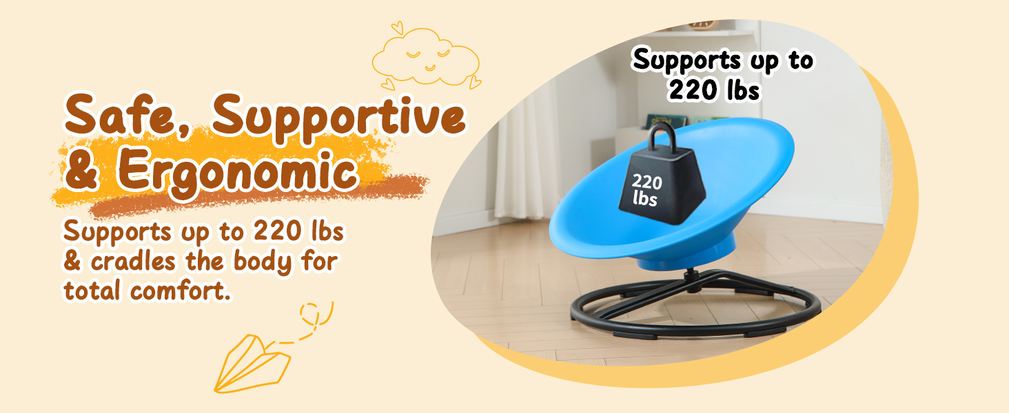 Safe, Supportive &amp;amp; Ergonomic Design