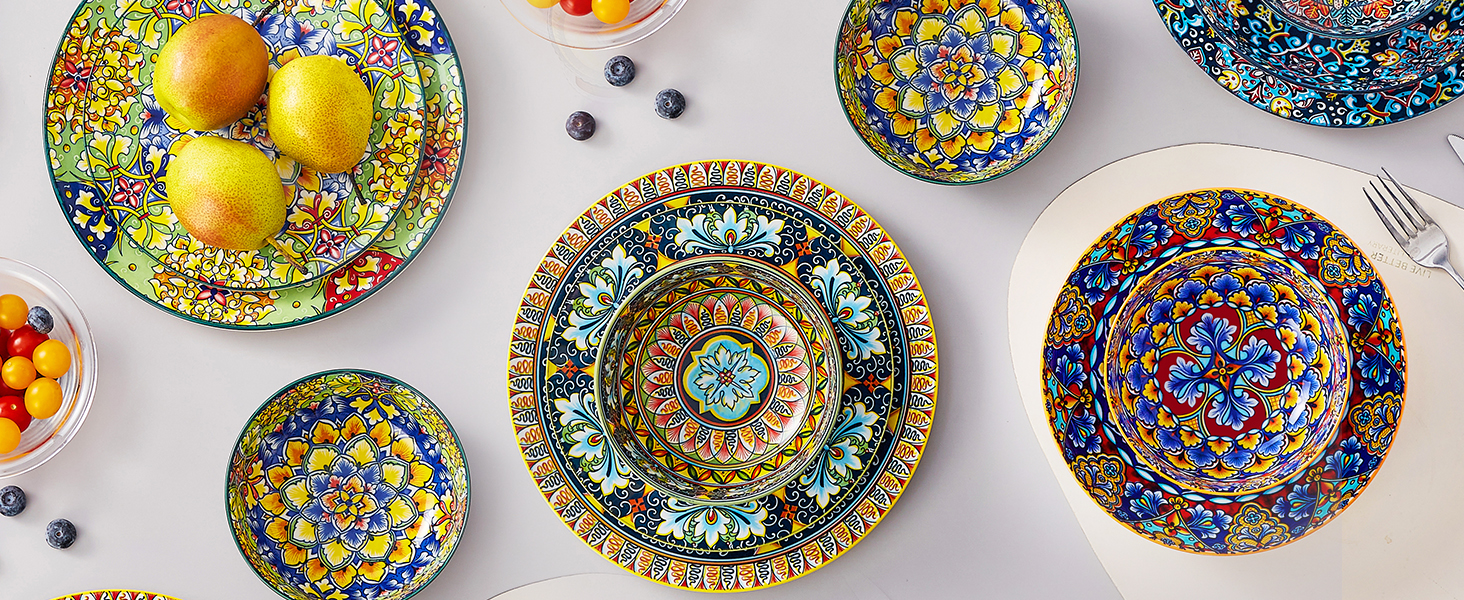 12 Pieces Dinnerware Sets