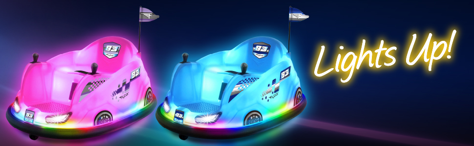 12V GLOW BUMPER CAR
