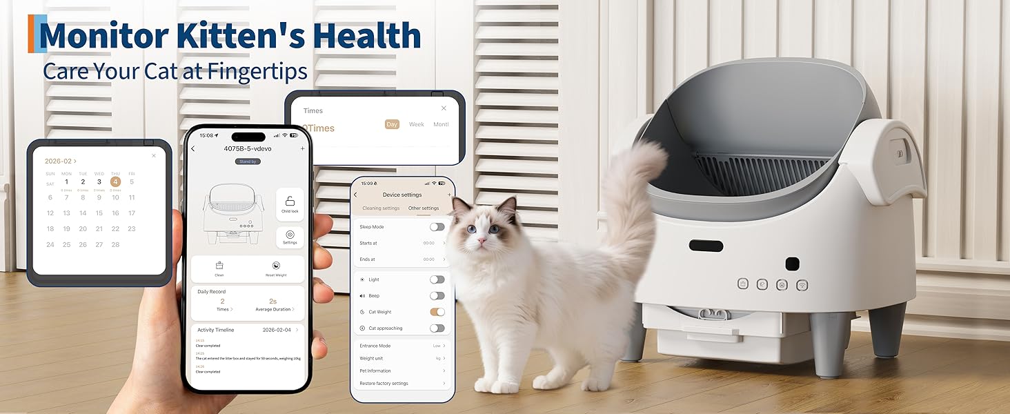 self cleaning litter box