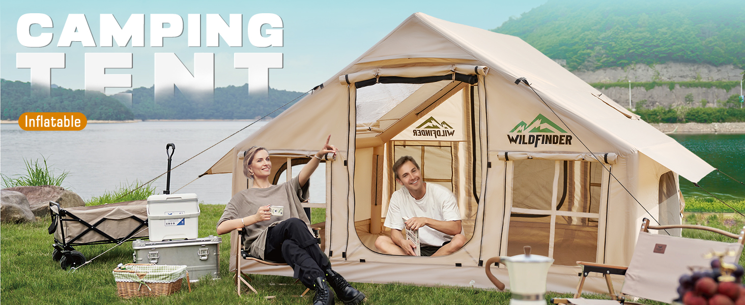 inflatable tent