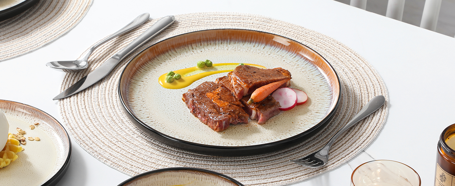 bowls and plates set