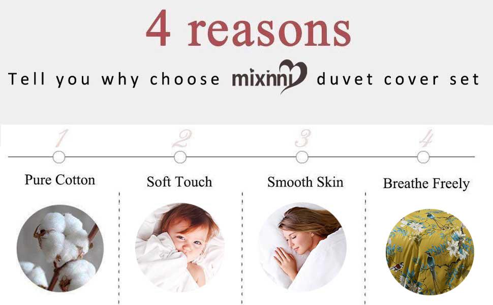 mixinni Bedding Duvet Cover Set