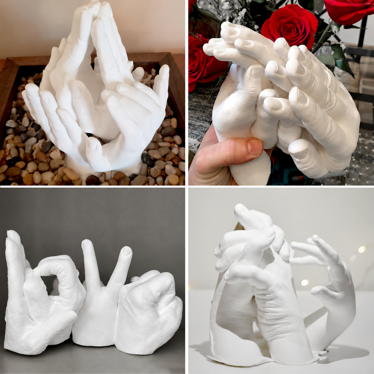 XL Hand Casting Kit for Family - Extra Large Mold, Up to 6 Hands