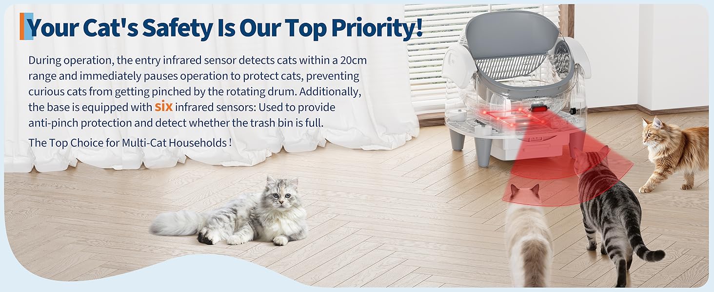 automatic cat litter box