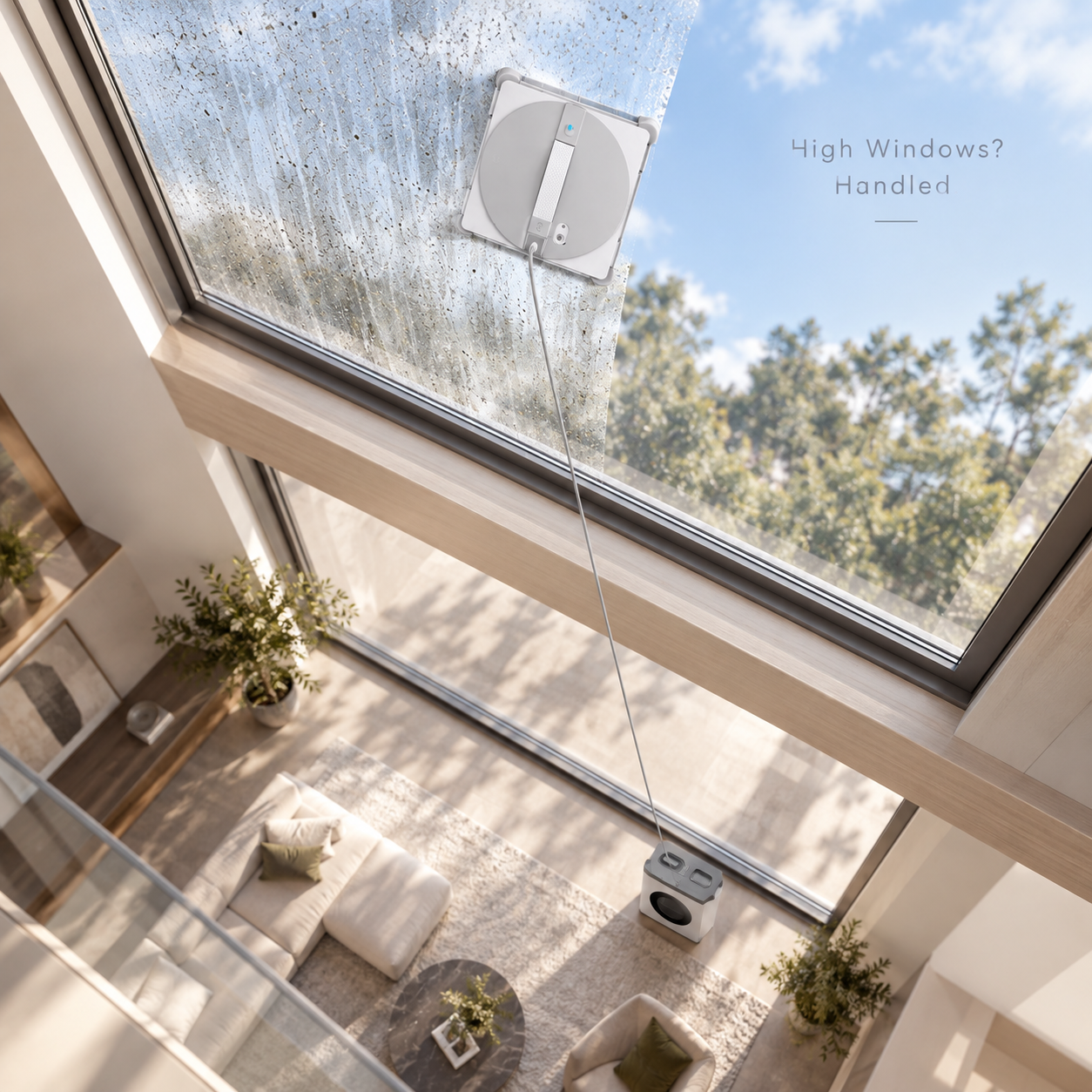 🔥LAST DAY 60% OFF - Window Cleaning Robot — Clean Glass, Hands Off