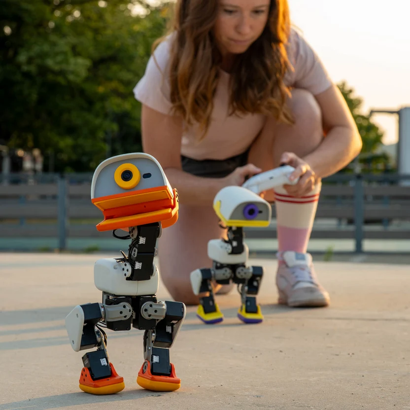 🔥LAST DAY 60% OFF - NeoDuck AI Biped Robot – Play, Code & Train New Moves